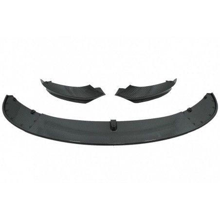 Front Bumper Spoiler Lip suitable for BMW 4 Series F32 Coupe F33 Cabrio F36 Grand Coupe (2013-03.2019) M-Performance Design Carb