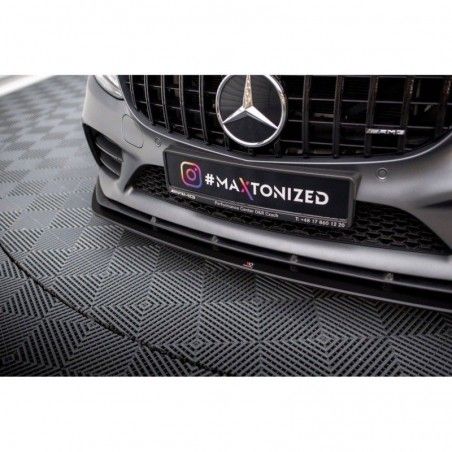 Maxton Street Pro Front Splitter Mercedes-AMG C43 Coupe C205 Facelift Black, Nouveaux produits maxton-design