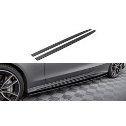 Maxton Street Pro Side Skirts Diffusers Mercedes-AMG C43 Coupe C205 Facelift Black-Red, Nouveaux produits maxton-design