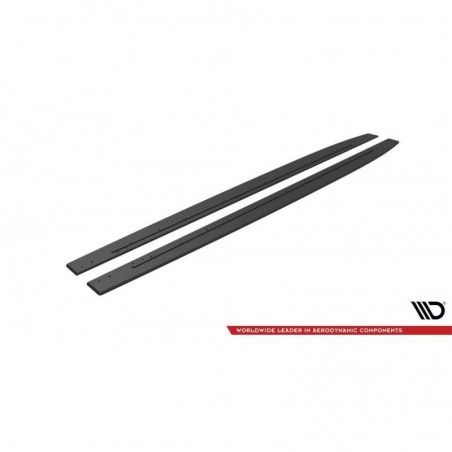 Maxton Street Pro Side Skirts Diffusers Mercedes-AMG C43 Coupe C205 Facelift Black-Red, Nouveaux produits maxton-design