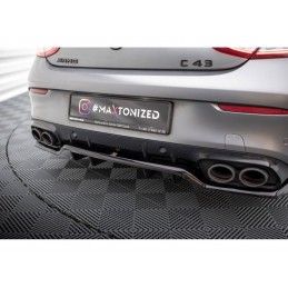 Maxton Central Rear Splitter (with vertical bars) Mercedes-AMG C43 Coupe C205 Facelift, Nouveaux produits maxton-design