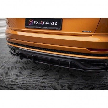 Maxton Street Pro Rear Diffuser Audi Q8 S-Line Mk1 Black, Nouveaux produits maxton-design