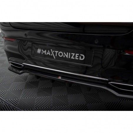 Maxton Central Rear Splitter (with vertical bars) Mercedes-Benz CLA Coupe C118, Nouveaux produits maxton-design