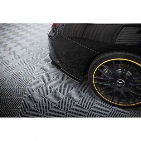 Maxton Street Pro Rear Side Splitters Mercedes-AMG CLA 45 C117 Facelift Black, Nouveaux produits maxton-design