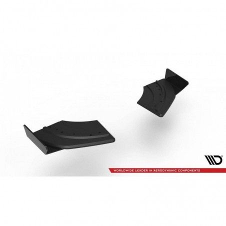 Maxton Street Pro Rear Side Splitters + Flaps Volkswagen Scirocco R Mk3 Black + Gloss Flaps, Nouveaux produits maxton-design