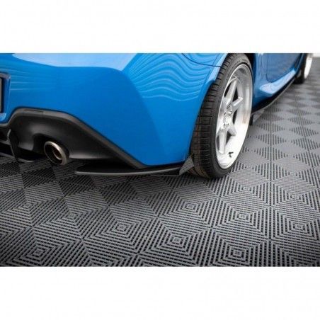 Maxton Street Pro Rear Side Splitters V.1 + Flaps Toyota GR86 Mk1 Black + Gloss Flaps, Nouveaux produits maxton-design