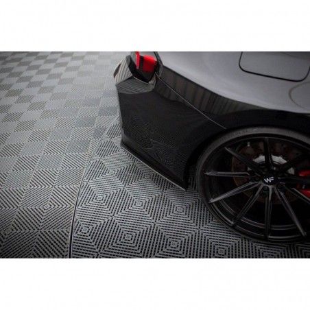 Maxton Street Pro Rear Side Splitters V.1 BMW M2 G87 Black-Red, Nouveaux produits maxton-design