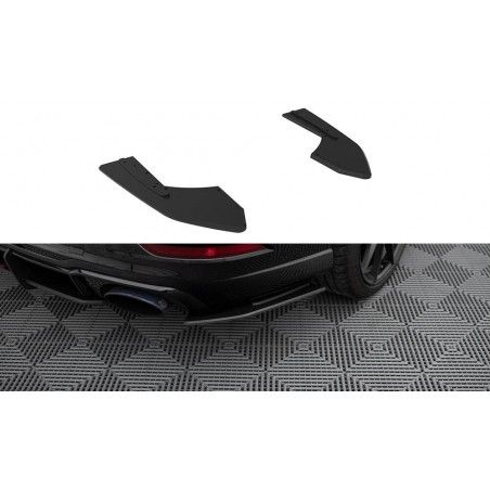 Maxton Street Pro Rear Side Splitters Audi RS3 Sedan 8V Facelift Black-Red, Nouveaux produits maxton-design