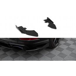 Maxton Street Pro Rear Side Splitters + Flaps Audi RS3 Sedan 8V Facelift Black + Gloss Flaps, Nouveaux produits maxton-design