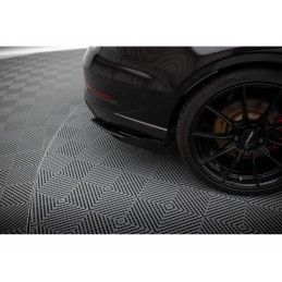 Maxton Street Pro Rear Side Splitters + Flaps Audi RS3 Sedan 8V Facelift Black + Gloss Flaps, Nouveaux produits maxton-design