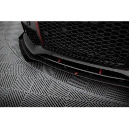 Maxton Street Pro Front Splitter + Flaps Audi A7 RS7 Look C7 Black + Gloss Flaps, Nouveaux produits maxton-design