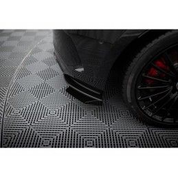 Maxton Street Pro Rear Side Splitters + Flaps Mercedes-AMG A35 Hatchback W177 Black + Gloss Flaps, Nouveaux produits maxton-desi