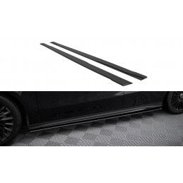 Maxton Street Pro Side Skirts Diffusers Mercedes-AMG A35 W177 Facelift Black-Red, Nouveaux produits maxton-design