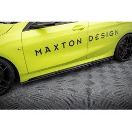 Maxton Street Pro Side Skirts Diffusers BMW 1 F40 M-Pack / M135i Black-Red, Nouveaux produits maxton-design