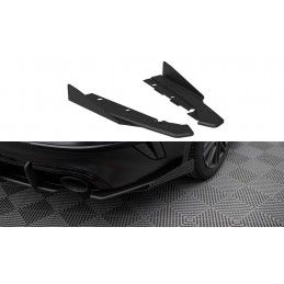 Maxton Street Pro Rear Side Splitters + Flaps Kia Proceed GT Mk1 Facelift Black-Red + Gloss Flaps, Nouveaux produits maxton-desi