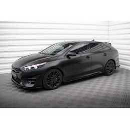 Maxton Street Pro Side Skirts Diffusers Kia Proceed / Ceed GT Mk1 Facelift / Mk3 Facelift Black-Red, Nouveaux produits maxton-de