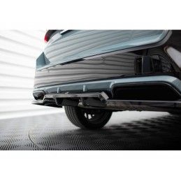 Maxton Central Rear Splitter (with vertical bars) BMW X1 M-Pack U11, Nouveaux produits maxton-design