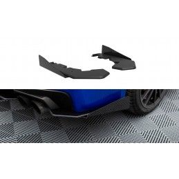 Maxton Street Pro Rear Side Splitters + Flaps Subaru WRX STI Mk1 Black + Gloss Flaps, Nouveaux produits maxton-design