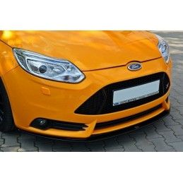 Maxton Front Splitter V.2 Ford Focus ST Mk3 Gloss Black, Focus Mk3 / 3.5 / ST / RS