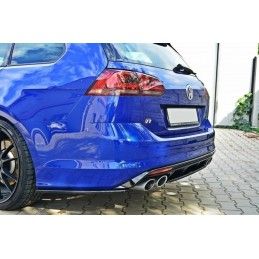 Maxton REAR SIDE SPLITTERS VW GOLF MK7 R ESTATE Gloss Black, Golf 7