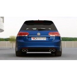 Maxton REAR SIDE SPLITTERS VW GOLF MK7 R ESTATE Gloss Black, Golf 7