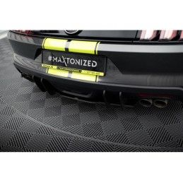 Maxton Street Pro Rear Diffuser Ford Mustang GT Mk6 Black-Red, Nouveaux produits maxton-design