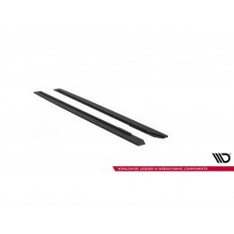 Maxton Street Pro Side Skirts Diffusers Ford Mustang GT Mk6 Black-Red, Nouveaux produits maxton-design