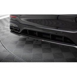 Maxton Central Rear Splitter (with vertical bars) V.2 Mercedes-AMG GLC 63 SUV X253, Nouveaux produits maxton-design