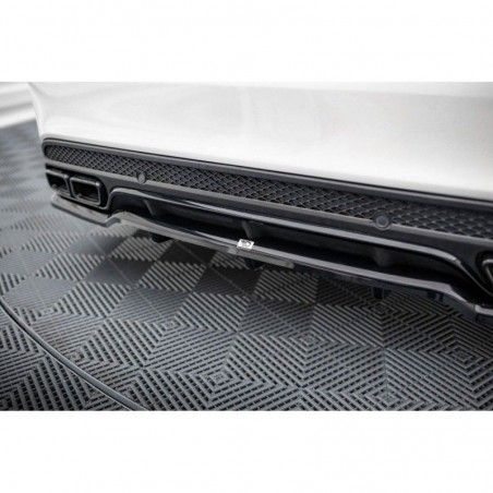 Maxton Central Rear Splitter (with vertical bars) Mercedes-AMG C63 Sedan / Estate W205 / S205, Nouveaux produits maxton-design