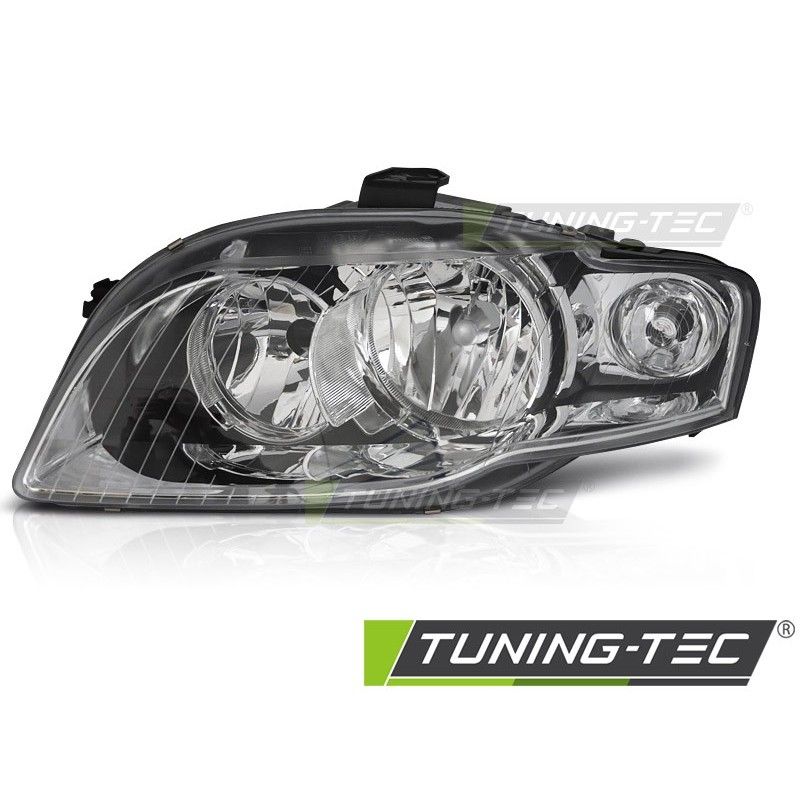 HEADLIGHT CHROME LEFT SIDE TYC fits AUDI A4 B7 04-08, Nouveaux produits tuning-tec