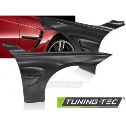 FENDERS SPORT STYLE WITH SIDE VENT BLACK fits F30 F31 11-18, Nouveaux produits tuning-tec