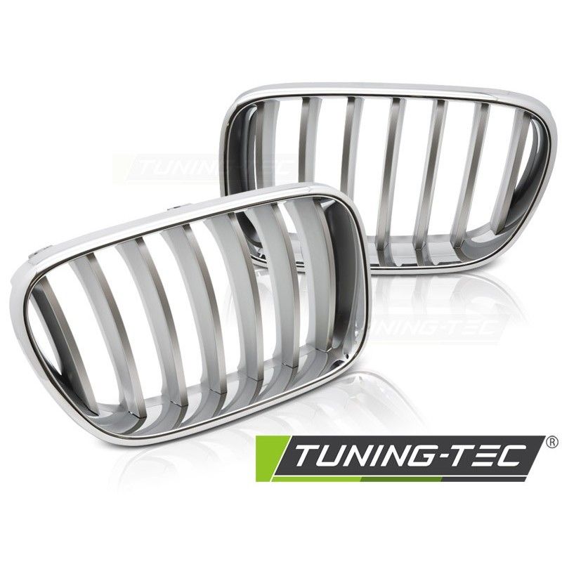 GRILLE CHROME TITAN fits BMW X3 F25 10-07.14, Nouveaux produits tuning-tec