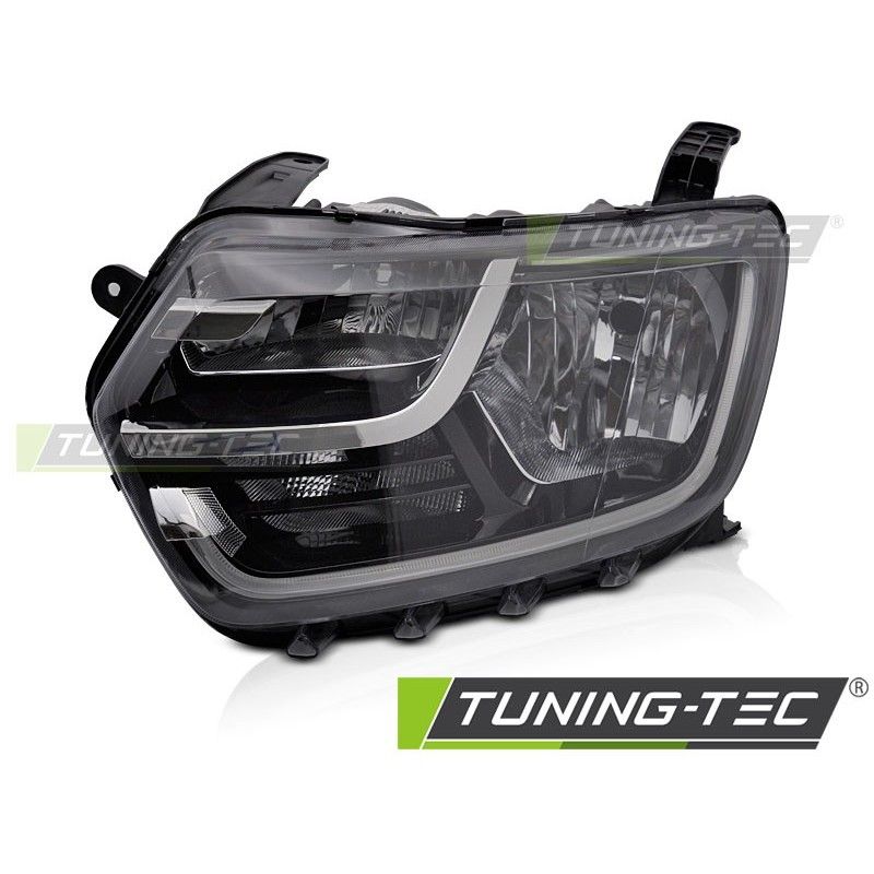 HEADLIGHT BLACK LEFT SIDE TYC fits DACIA DUSTER II 17-21, Nouveaux produits tuning-tec