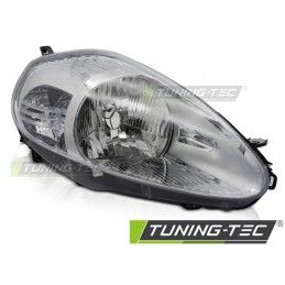 HEADLIGHT CHROME RIGHT SIDE TYC fits FIAT GRANDE PUNTO 05-08, Nouveaux produits tuning-tec