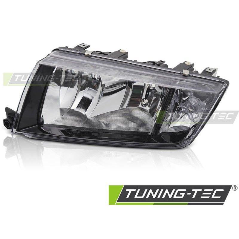 HEADLIGHT BLACK LEFT SIDE TYC fits SKODA FABIA 00-07, Nouveaux produits tuning-tec