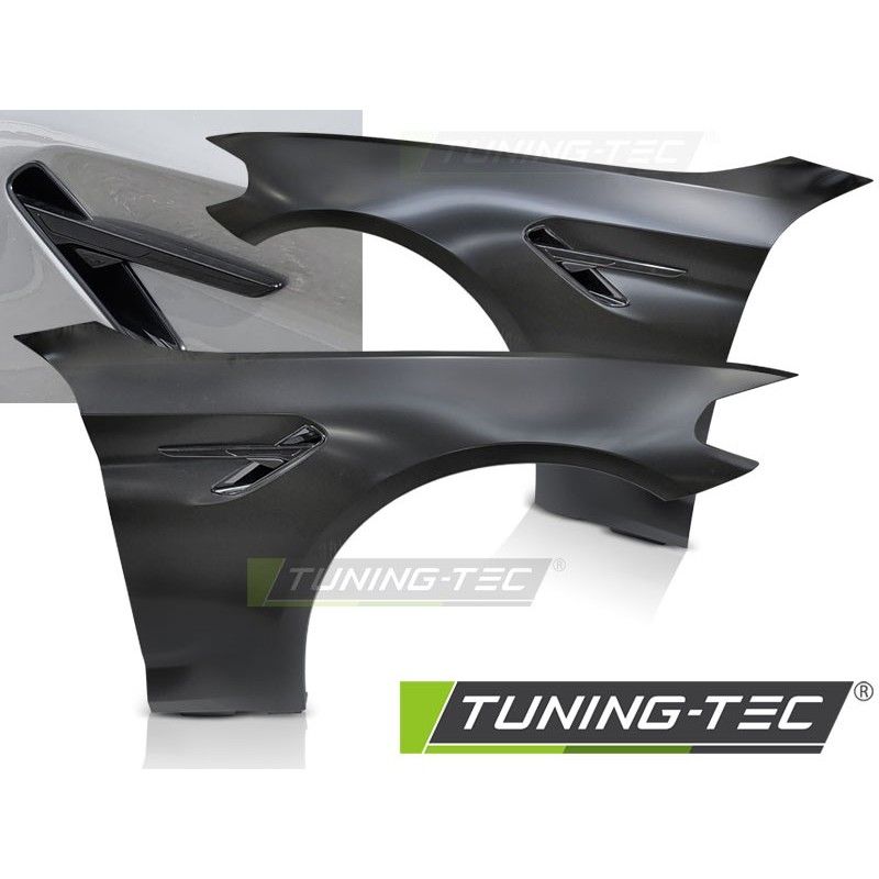 FENDERS SPORT STYLE WITH SIDE VENT BLACK fits BMW G30 G31 17-20, Nouveaux produits tuning-tec