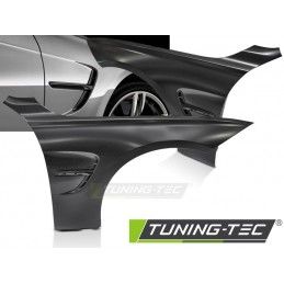 FENDERS SPORT STYLE WITH SIDE VENT BLACK fits BMW F32 F33 F36 13-19, Nouveaux produits tuning-tec
