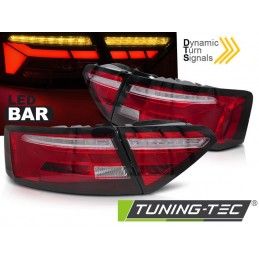 LED BAR TAIL LIGHTS RED WHITE SEQ fits AUDI A5 11-16, Nouveaux produits tuning-tec