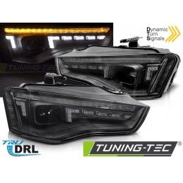 XENON HEADLIGHTS LED BLACK SEQ fits AUDI A5 11-16, Nouveaux produits tuning-tec