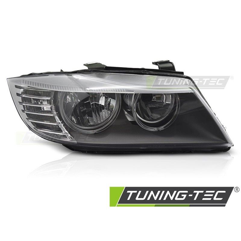 HEADLIGHT BLACK RIGHT SIDE TYC fits BMW E90 E91 LCI 09-11, Nouveaux produits tuning-tec