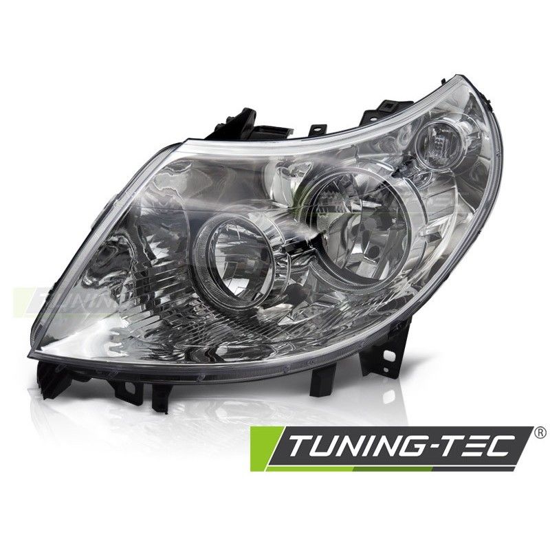 HEADLIGHT CHROME LEFT SIDE TYC fits DUCATO / BOXER / JUMPER 10-14, Nouveaux produits tuning-tec