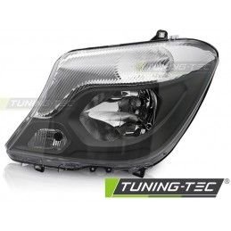 HEADLIGHT BLACK LEFT SIDE TYC fits MERCEDES SPRINTER W906 13-18, Nouveaux produits tuning-tec