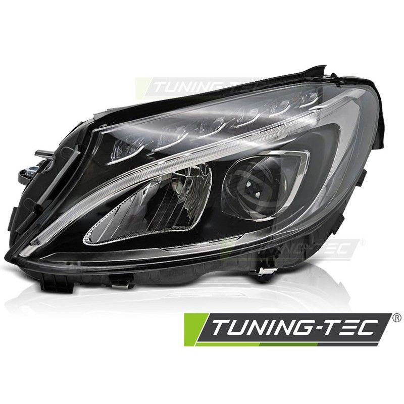 LED HEADLIGHT BLACK LEFT SIDE TYC fits MERCEDES W205 14-18, Nouveaux produits tuning-tec