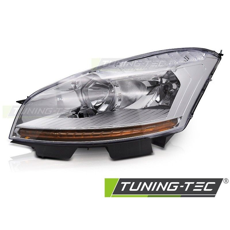 HEADLIGHT CHROME LEFT SIDE TYC fits CITROEN C4 PICASSO 06-10, Nouveaux produits tuning-tec