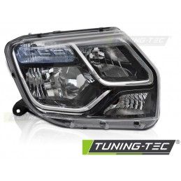 HEADLIGHT BLACK RIGHT SIDE TYC fits DACIA DUSTER 13-17, Nouveaux produits tuning-tec