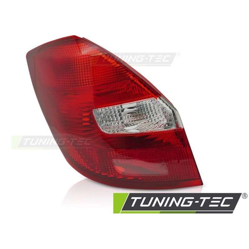 TAIL LIGHT RED WHITE LEFT SIDE TYC fits SKODA FABIA 07-14, Nouveaux produits tuning-tec