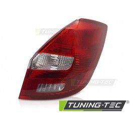 TAIL LIGHT RED WHITE RIGHT SIDE TYC fits SKODA FABIA 07-14, Nouveaux produits tuning-tec