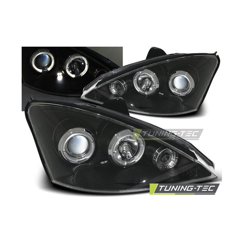 FORD FOCUS 10.98-10.01 ANGEL EYES BLACK, Focus I 98-05