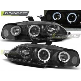 HONDA CIVIC 09.91-08.95 4D ANGEL EYES BLACK, Civic 5 92-95