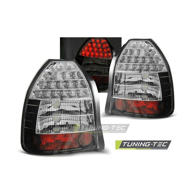 HONDA CIVIC 09.95-02.01 3D BLACK LED, Civic 6 96-00